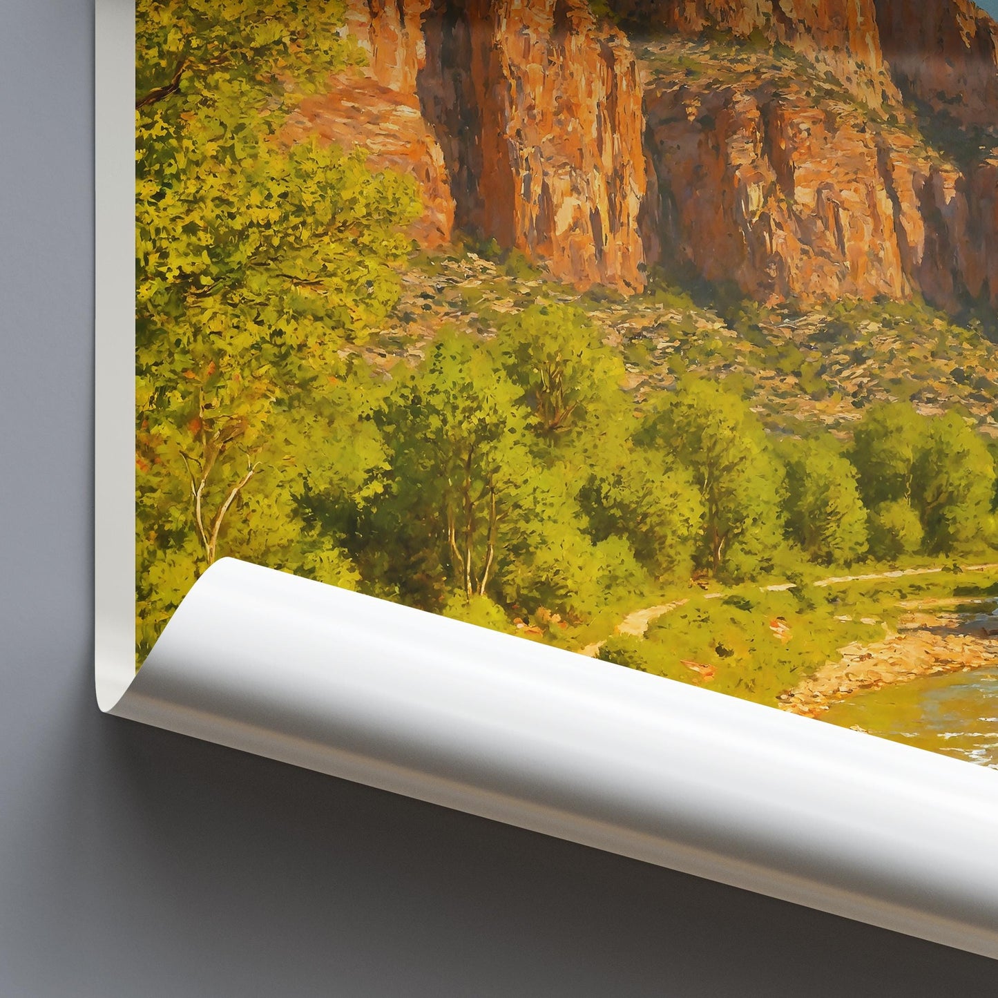 Zion National Park Travel Print ~ Utah Travel Poster
