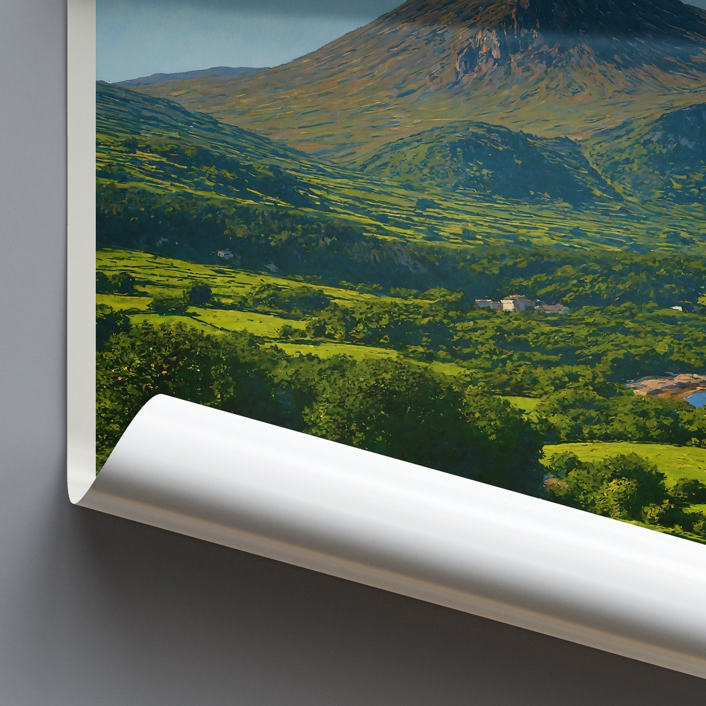 Arran Travel Poster, Scenic Isle of Arran Art Print | Scottish Landscape Wall Art | UK Vacation Gift