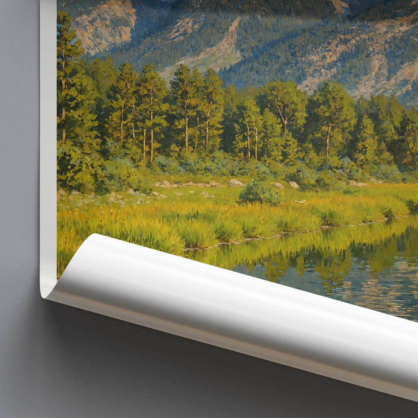 Grand Teton National Park Travel Print ~ Wyoming Travel Poster