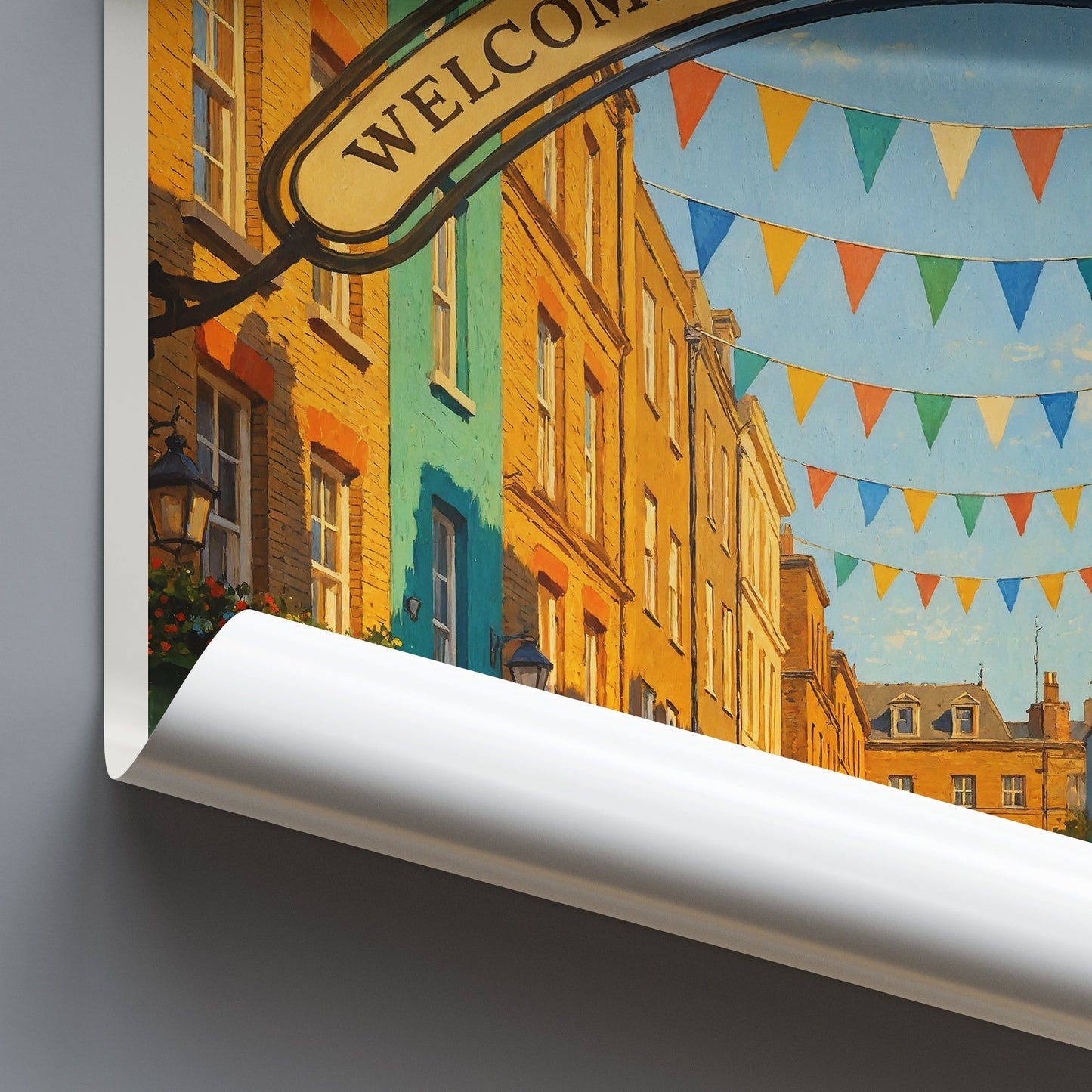 Carnaby Street London Travel Poster | Vibrant UK City Wall Art Print | Iconic Soho Decor Gift