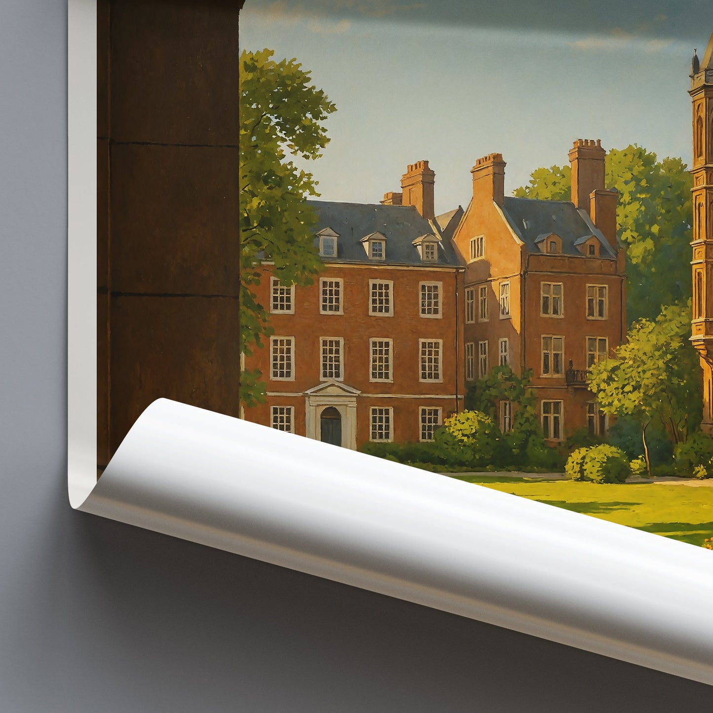Holborn London Travel Poster | Elegant UK City Art Print | Historic Architecture Wall Decor