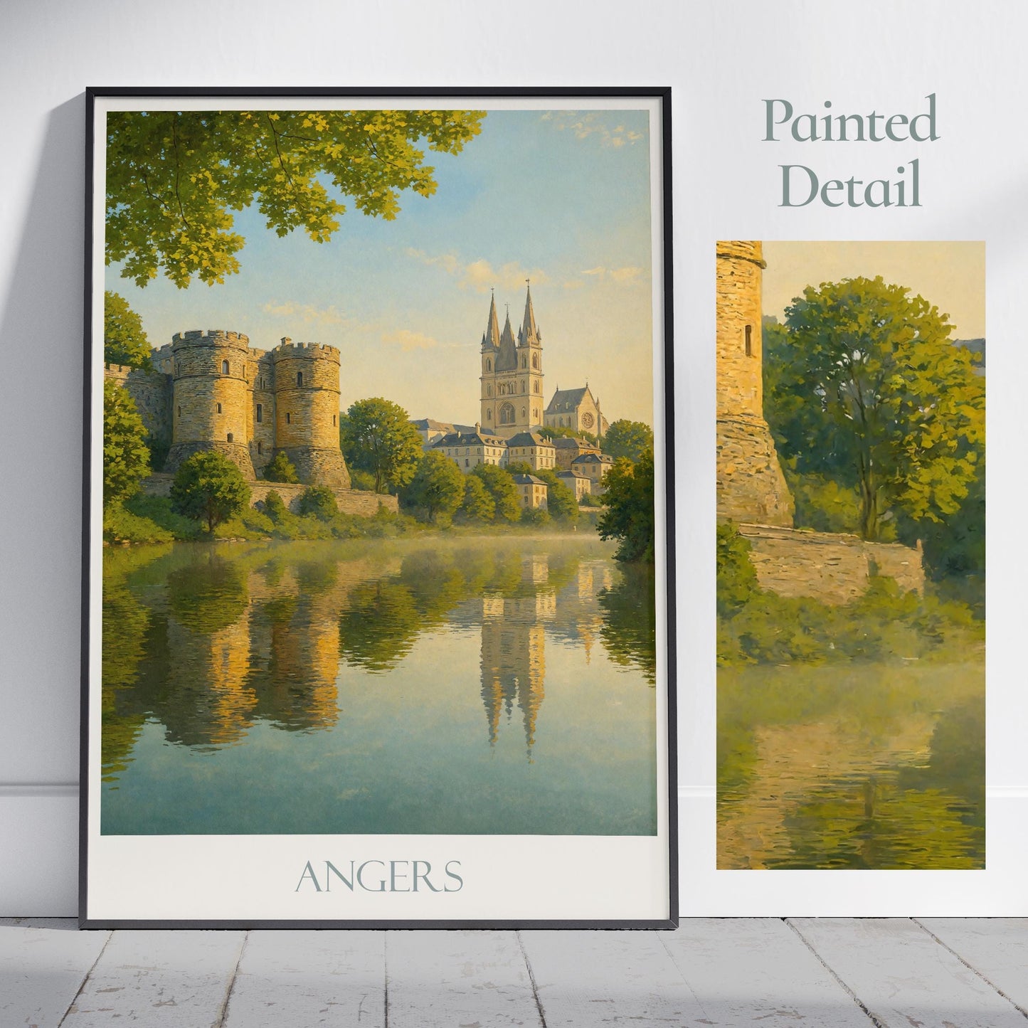 Angers Travel Print ~ France Travel Poster