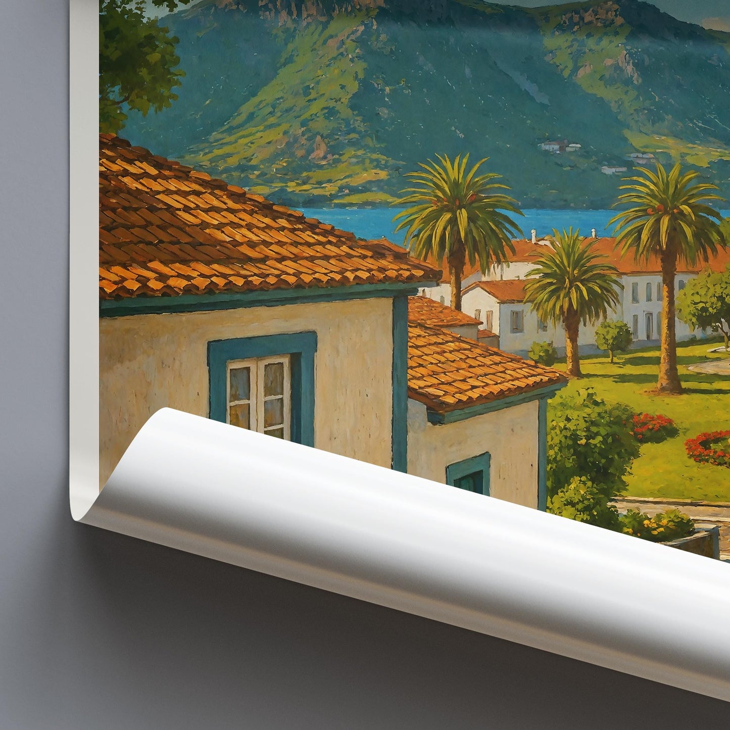 Azores Travel Print ~ Portugal Travel Poster