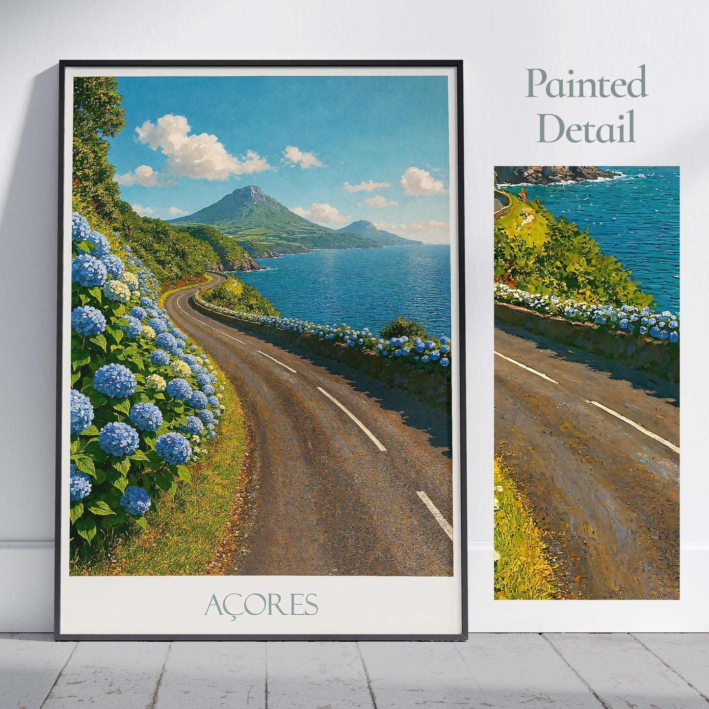 Azores Travel Print ~ Portugal Travel Poster