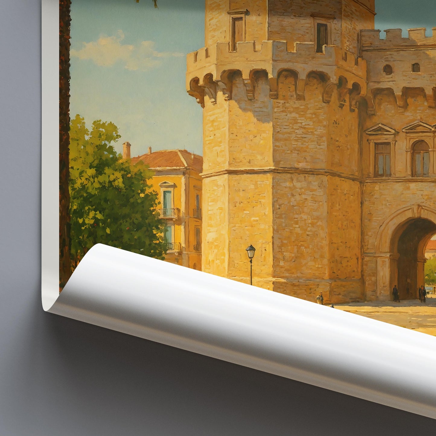 Valencia Travel Print ~ Spain Travel Poster |