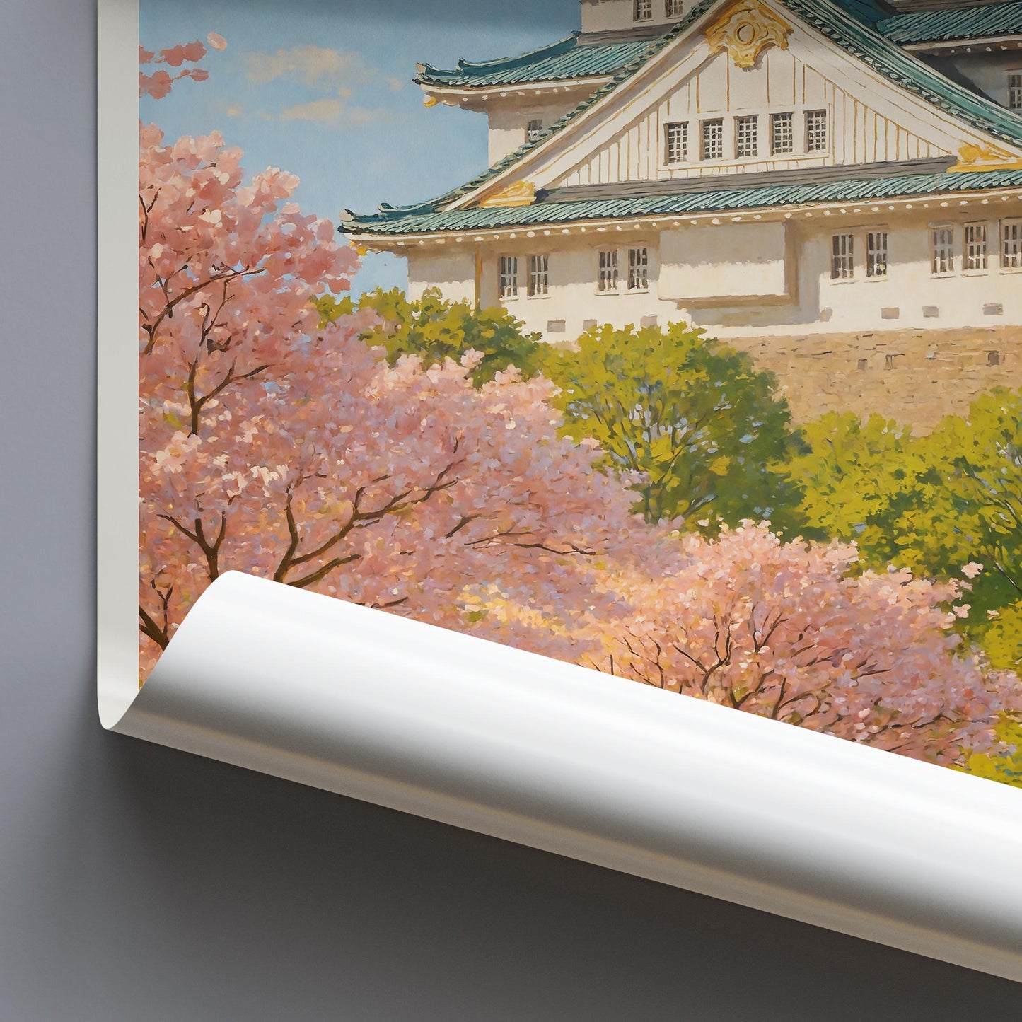 Osaka Travel Print ~ Japan Travel Poster