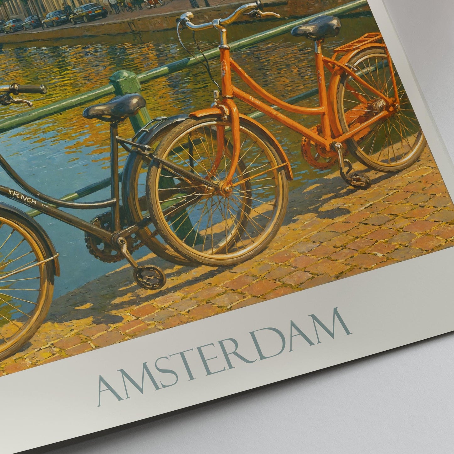 Amsterdam Travel Print ~ Netherlands Travel Poster | Vacation Gift