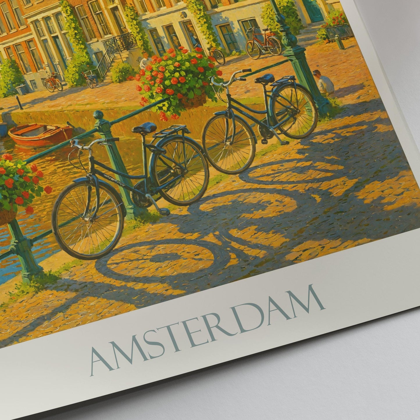 Amsterdam Travel Print ~ Netherlands Travel Poster | Vacation Gift