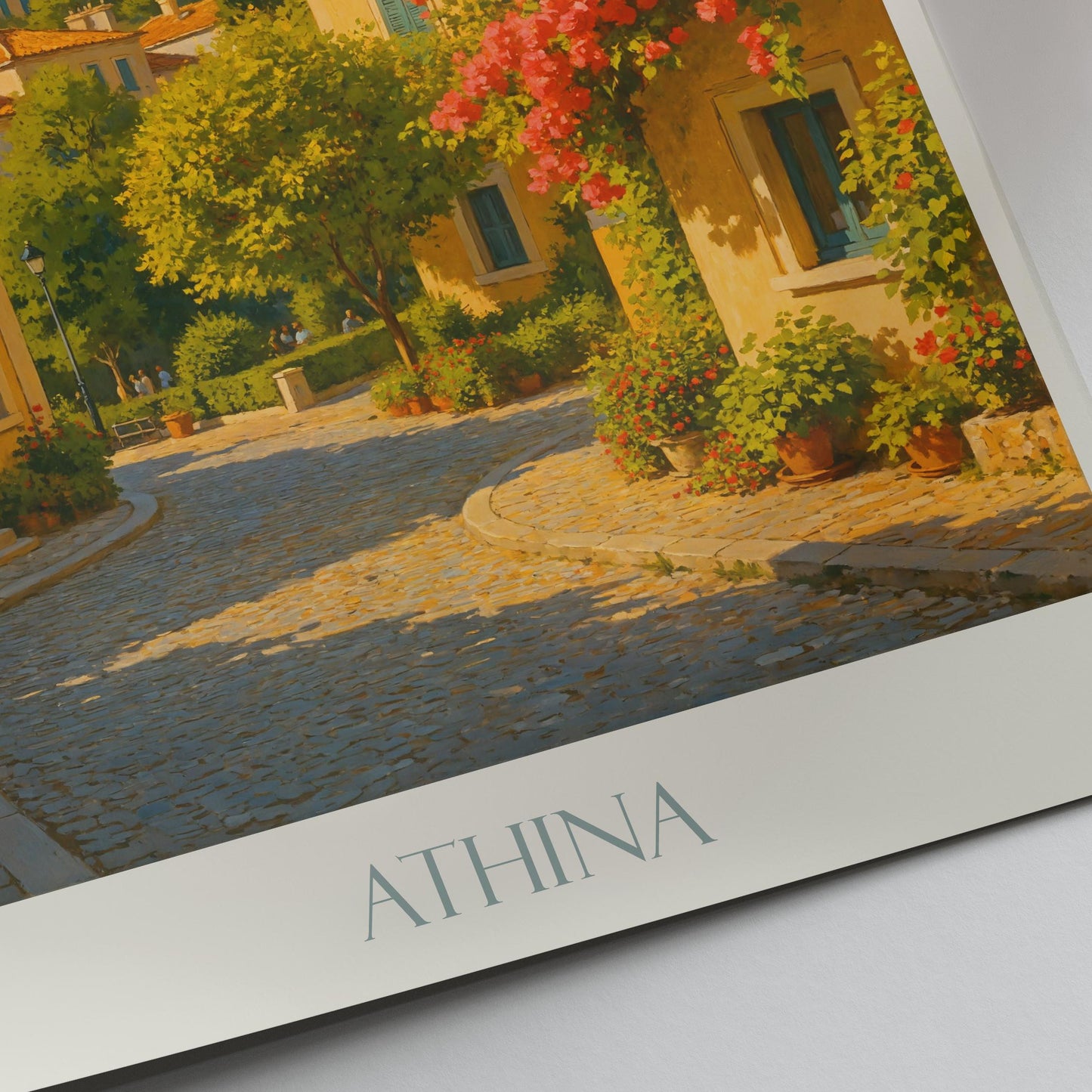 Athens Travel Print ~ Greece Travel Poster