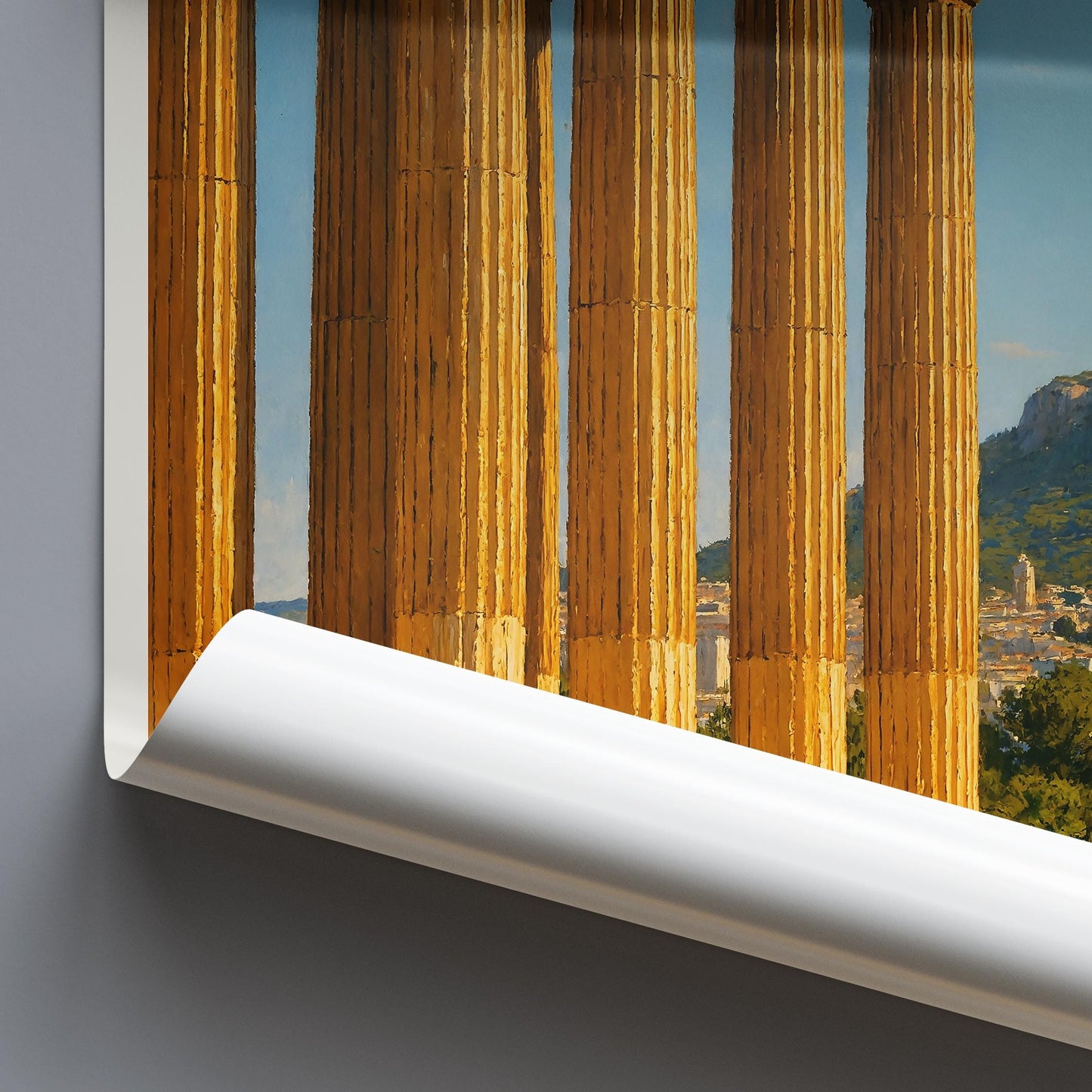Athens Travel Print ~ Greece Travel Poster