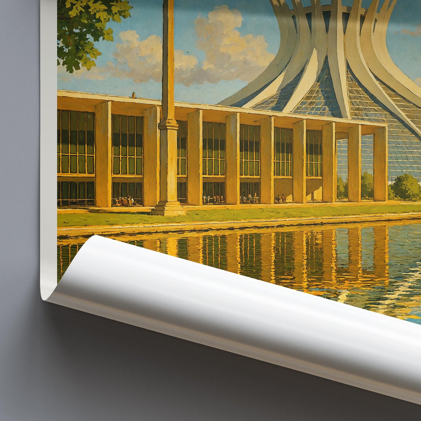 Brasilia Travel Print ~ Brazil Travel Poster