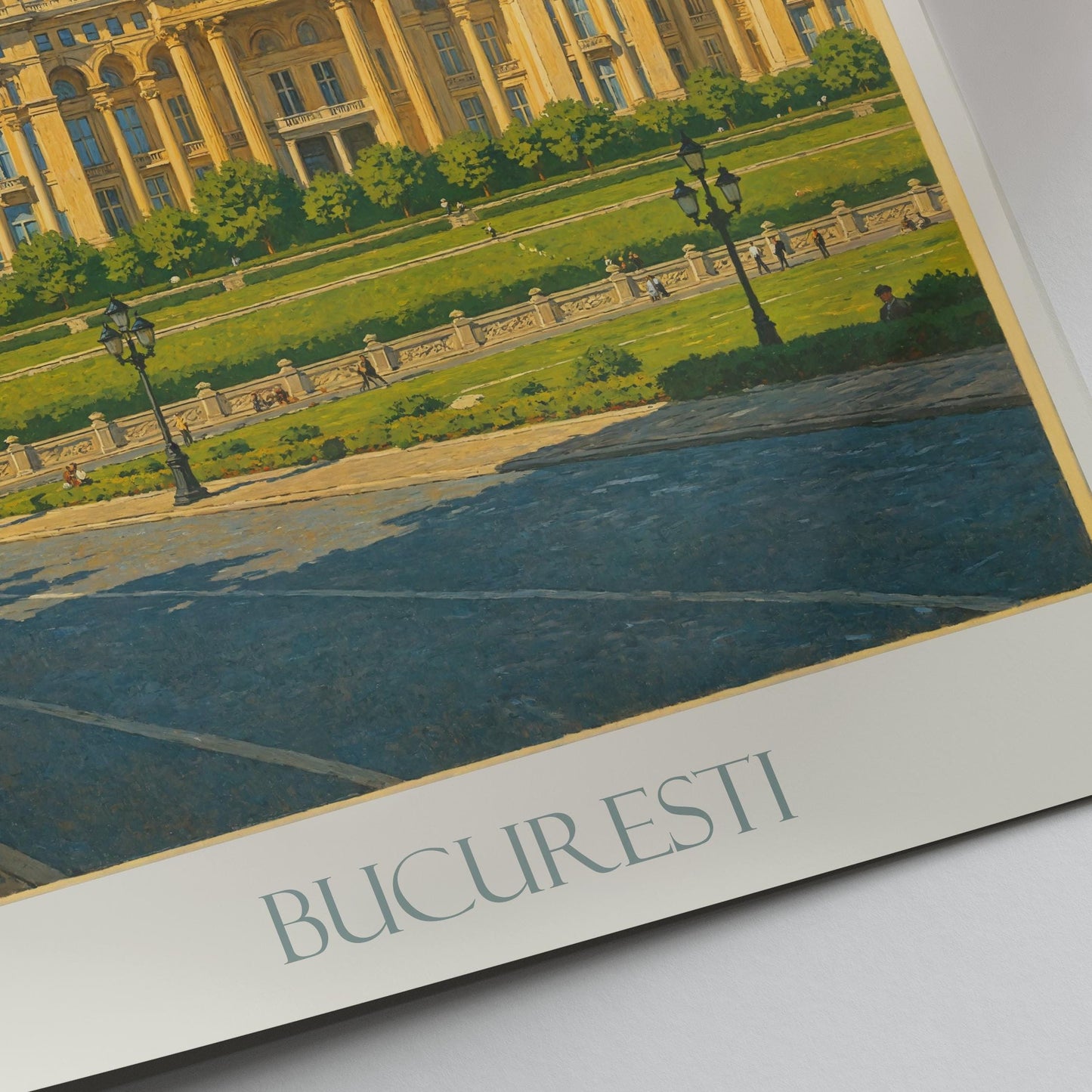 Bucharest Travel Print ~ Romania Travel Poster