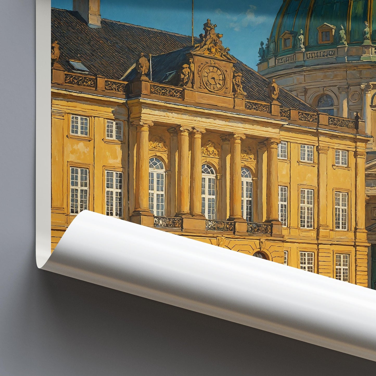 Copenhagen Travel Print ~ Denmark Travel Poster