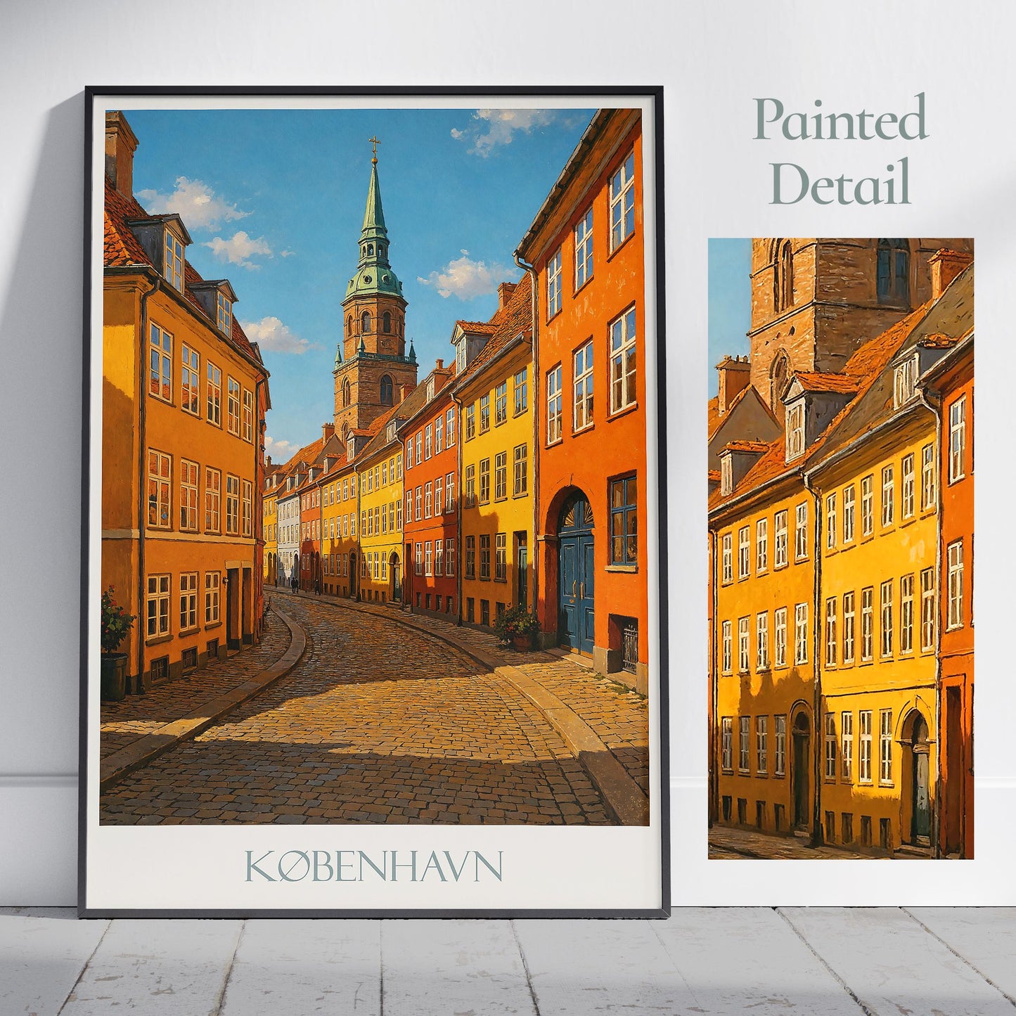 Copenhagen Travel Print ~ Denmark Travel Poster
