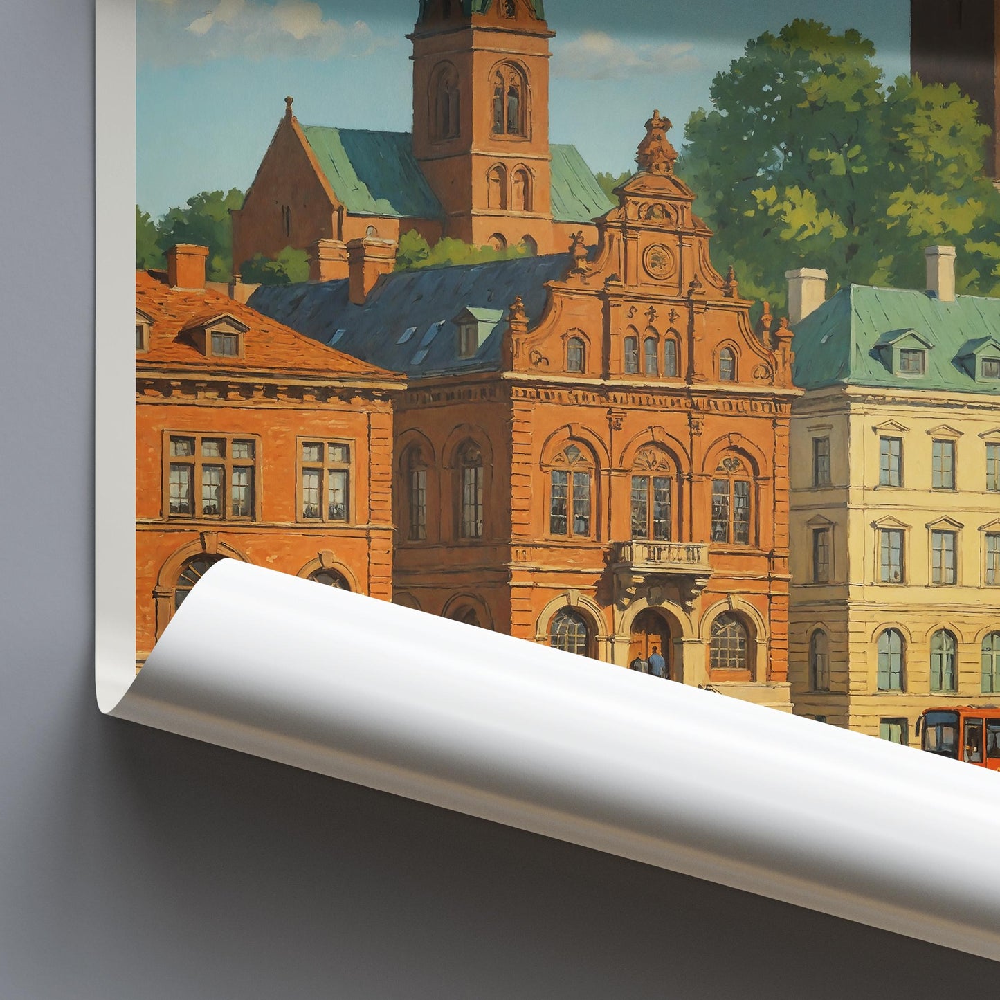 Helsingborg Travel Print ~ Sweden Travel Poster |