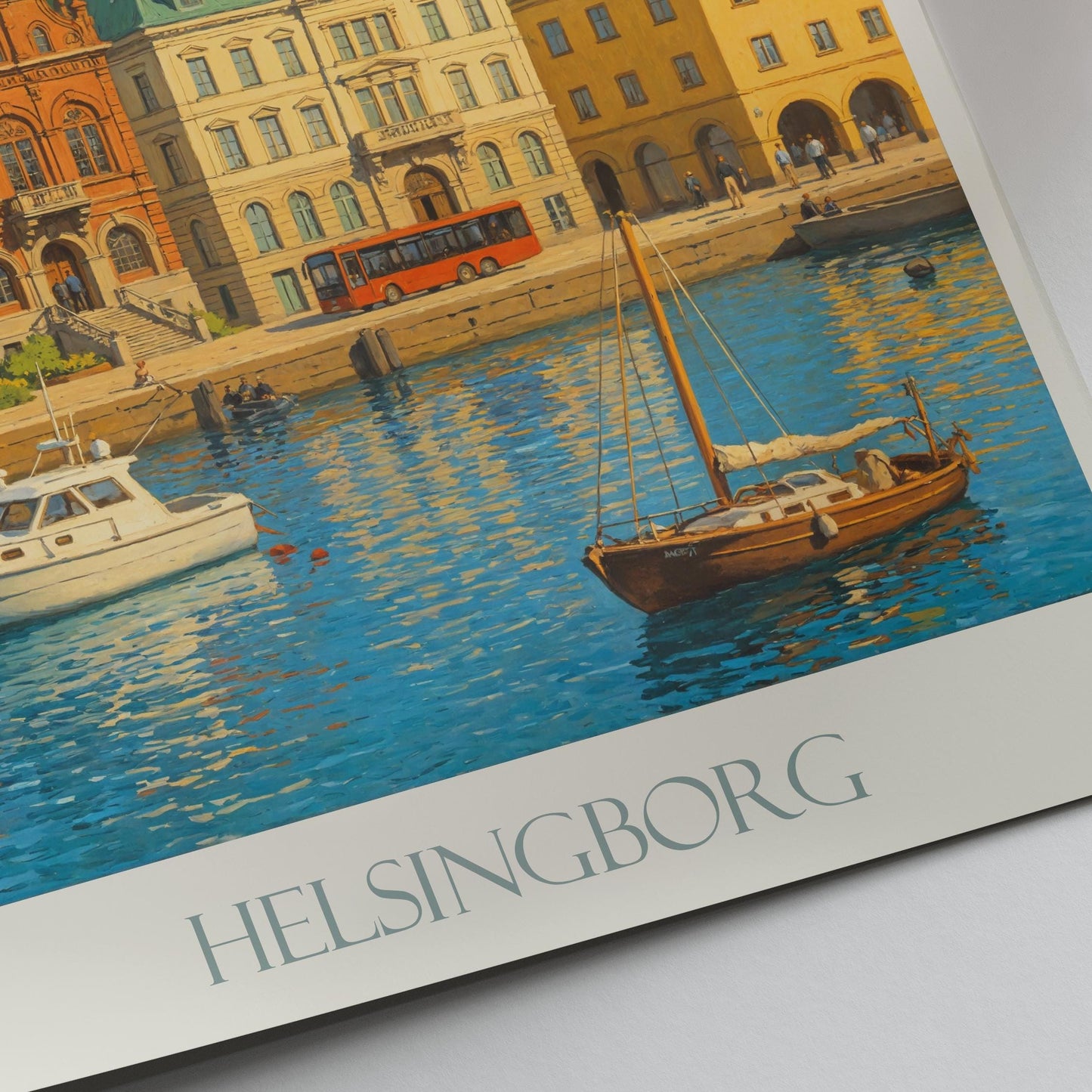 Helsingborg Travel Print ~ Sweden Travel Poster |