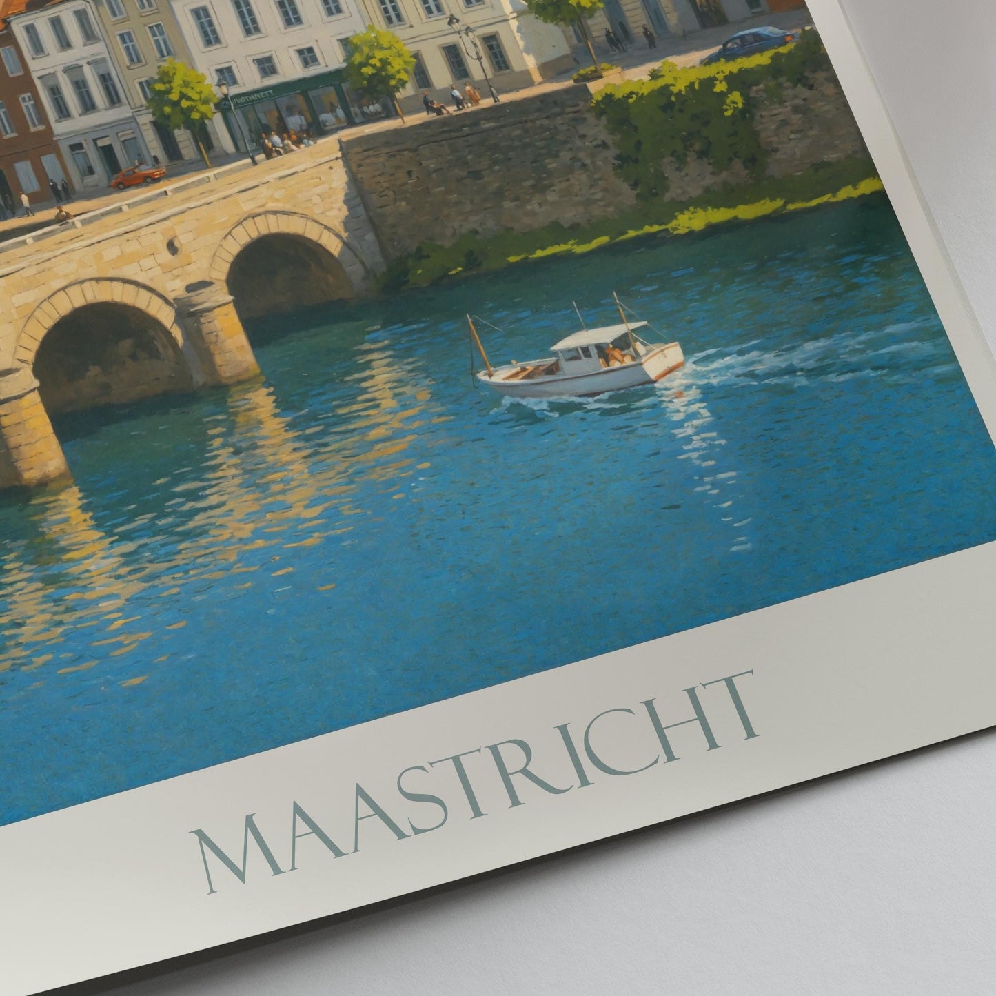 Maastricht Travel Print ~ Netherlands Travel Poster