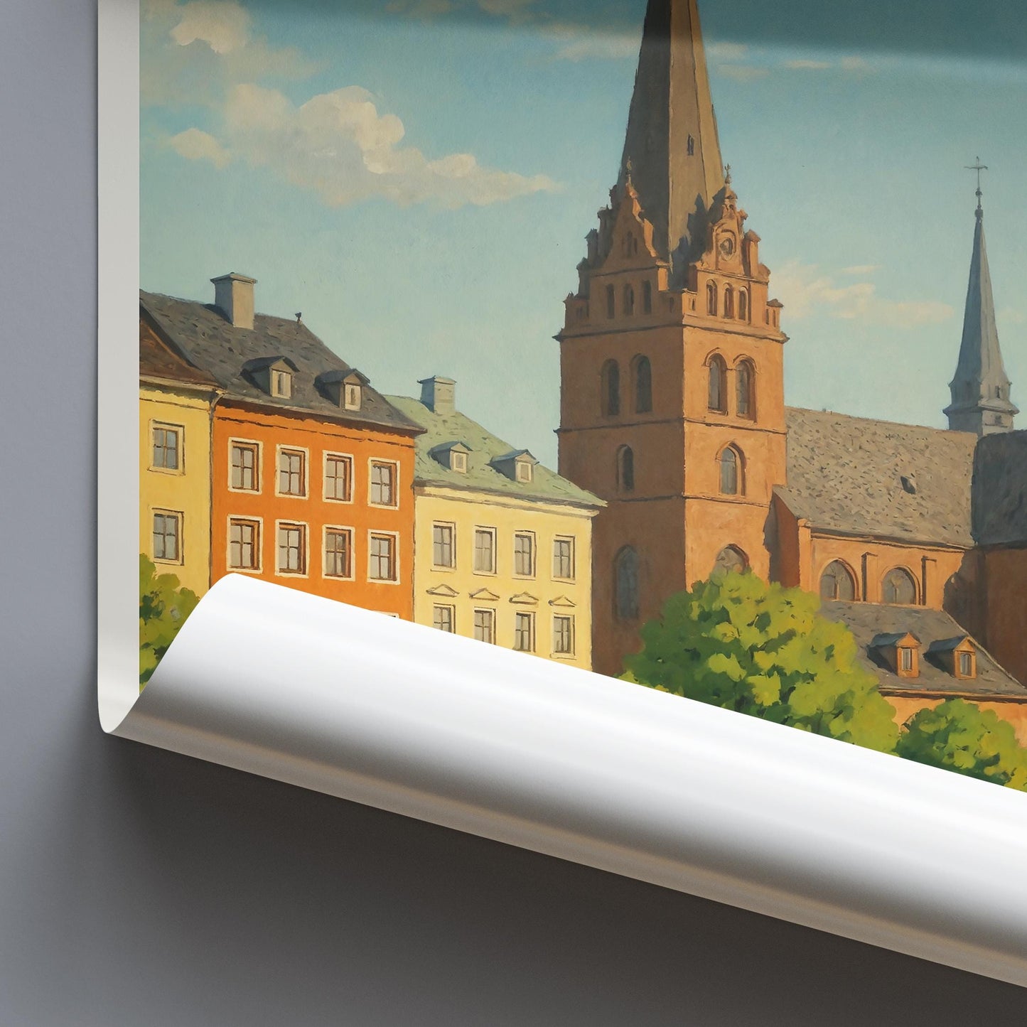 Malmo Travel Print ~ Sweden Travel Poster |