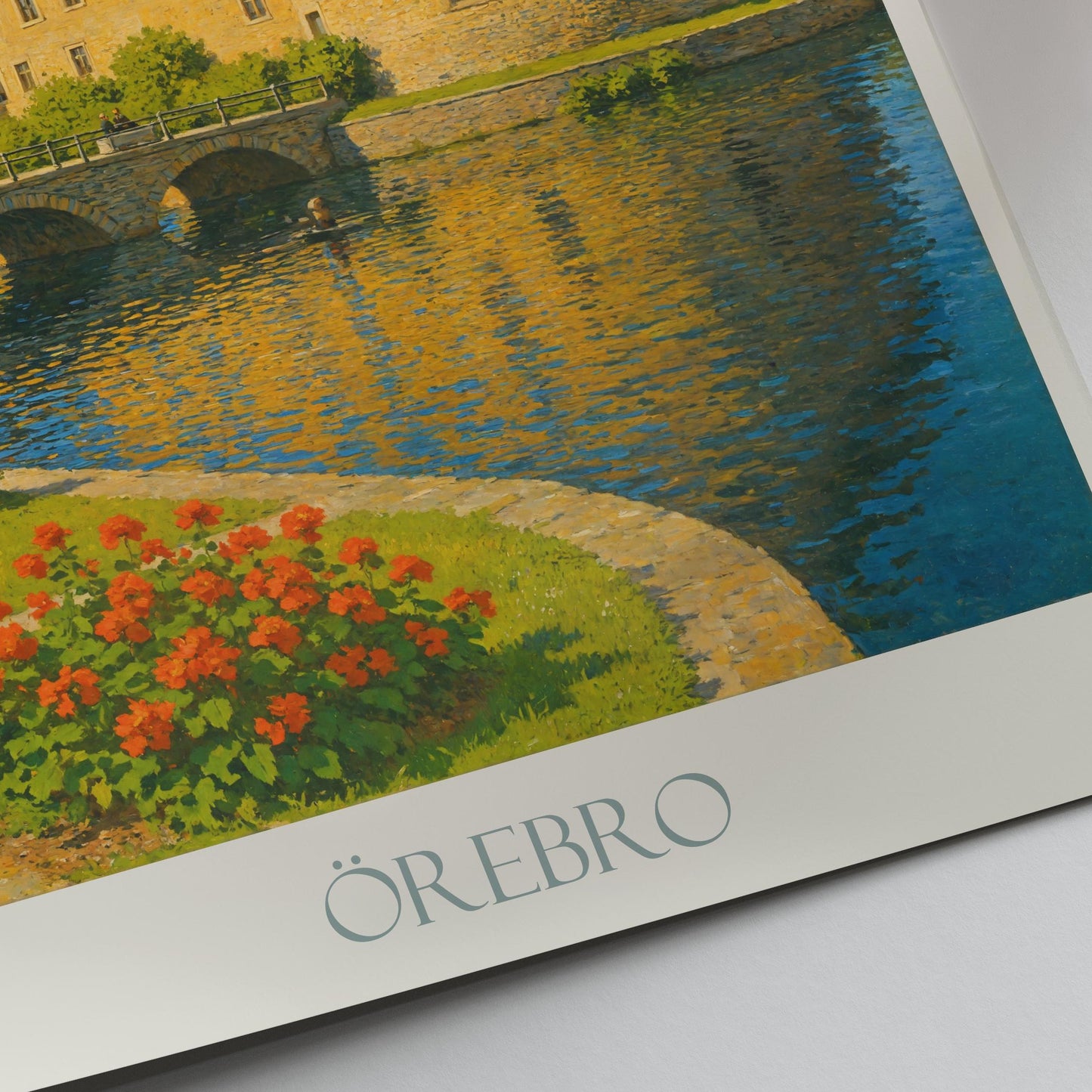 Orebro Travel Print ~ Sweden Travel Poster |