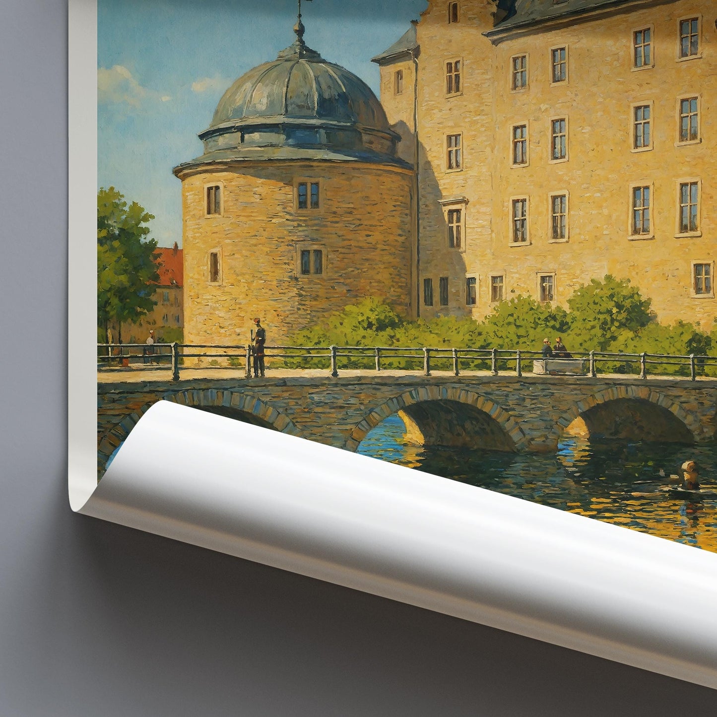 Orebro Travel Print ~ Sweden Travel Poster |