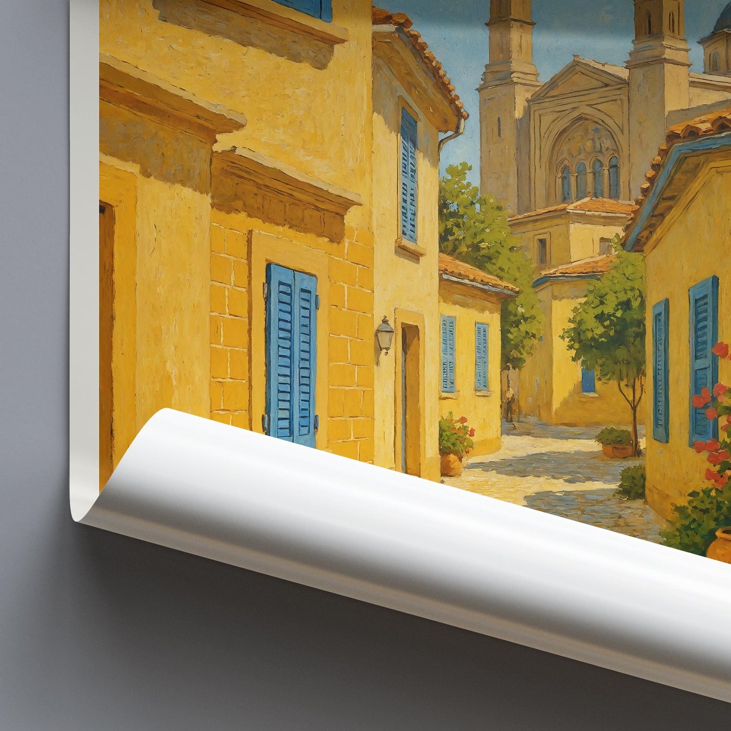 Nicosia Travel Print ~ Cyprus Travel Poster