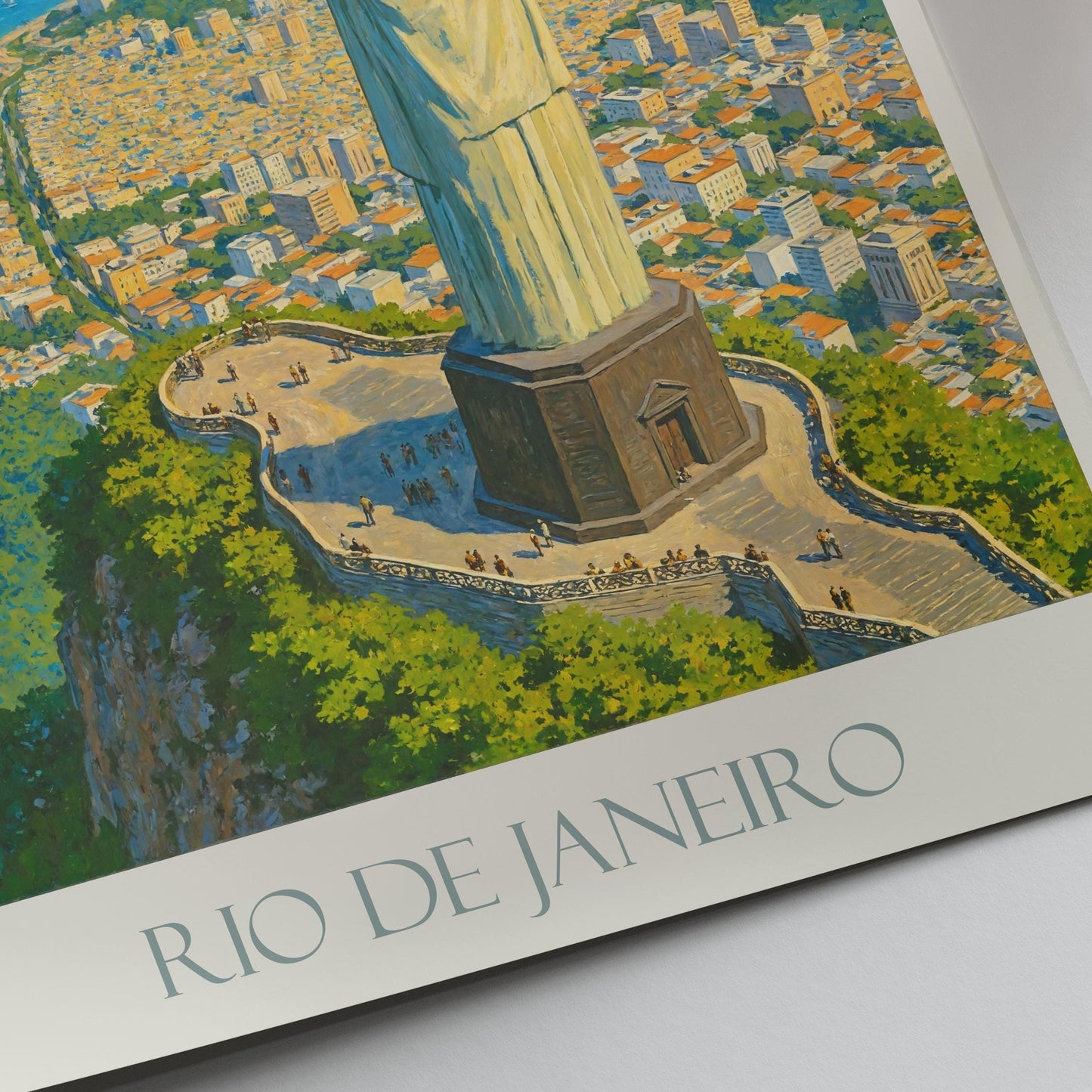 Rio de Janeiro Travel Print ~ Brazil Travel Poster