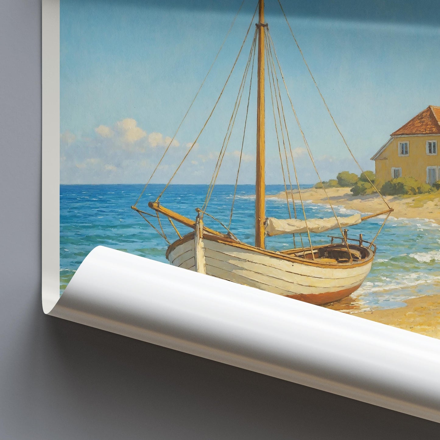 Skagen Travel Print ~ Denmark Travel Poster |