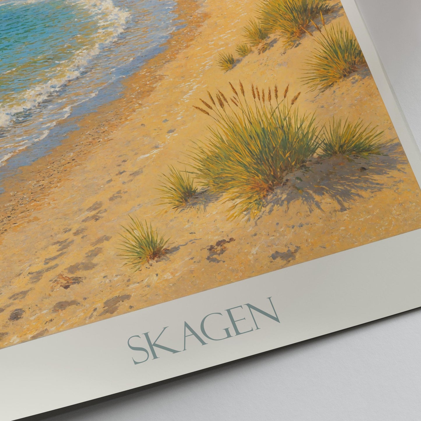 Skagen Travel Print ~ Denmark Travel Poster |
