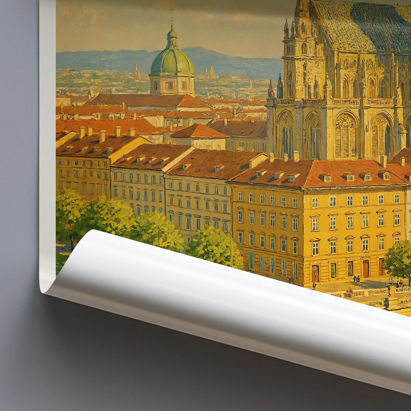 Vienna Travel Print ~ Austria Travel Poster