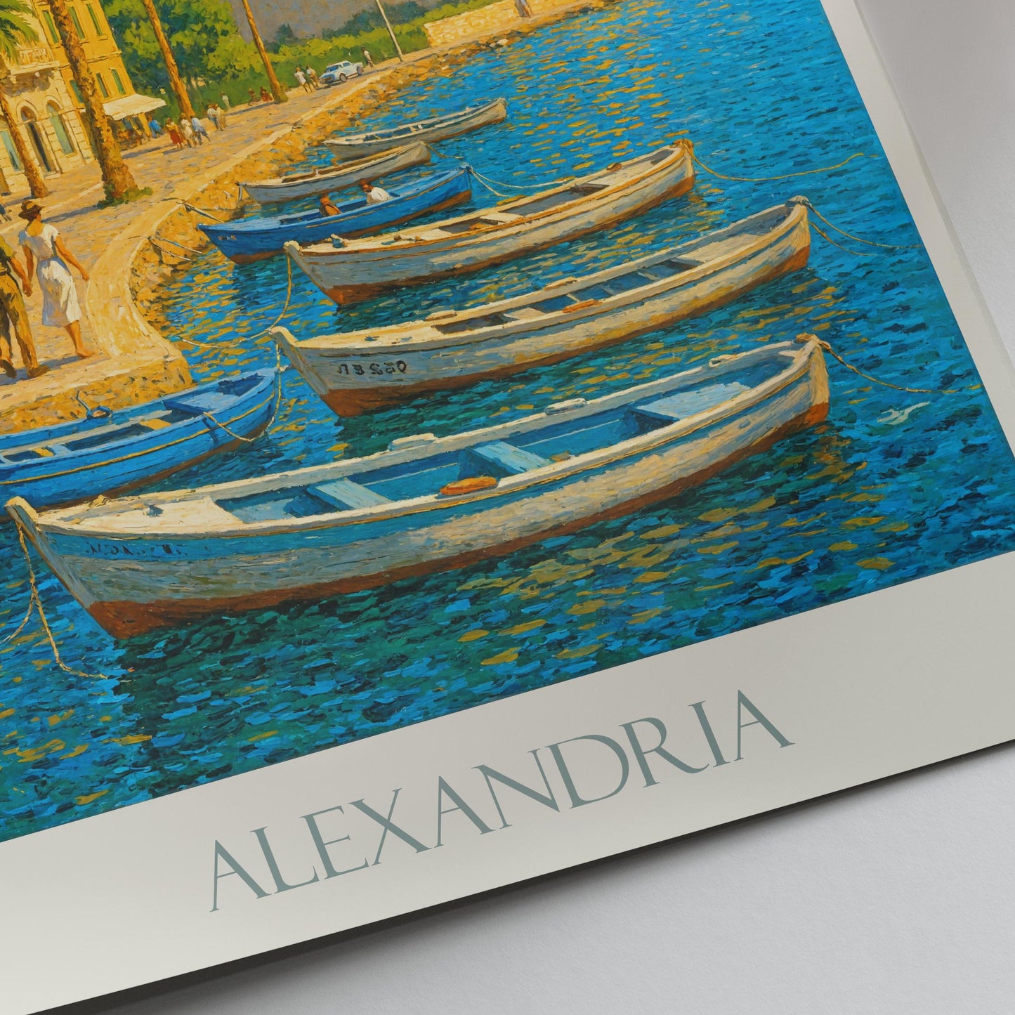 Alexandria Travel Print ~ Egypt Travel Poster |
