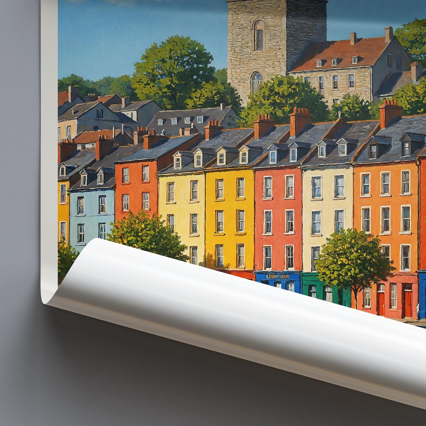 Cork Travel Print ~ Ireland Travel Poster |
