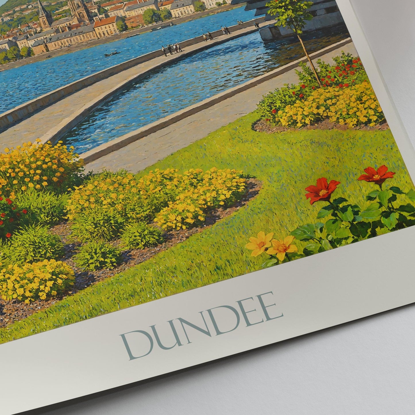 Dundee Travel Print ~ Scotland Travel Poster