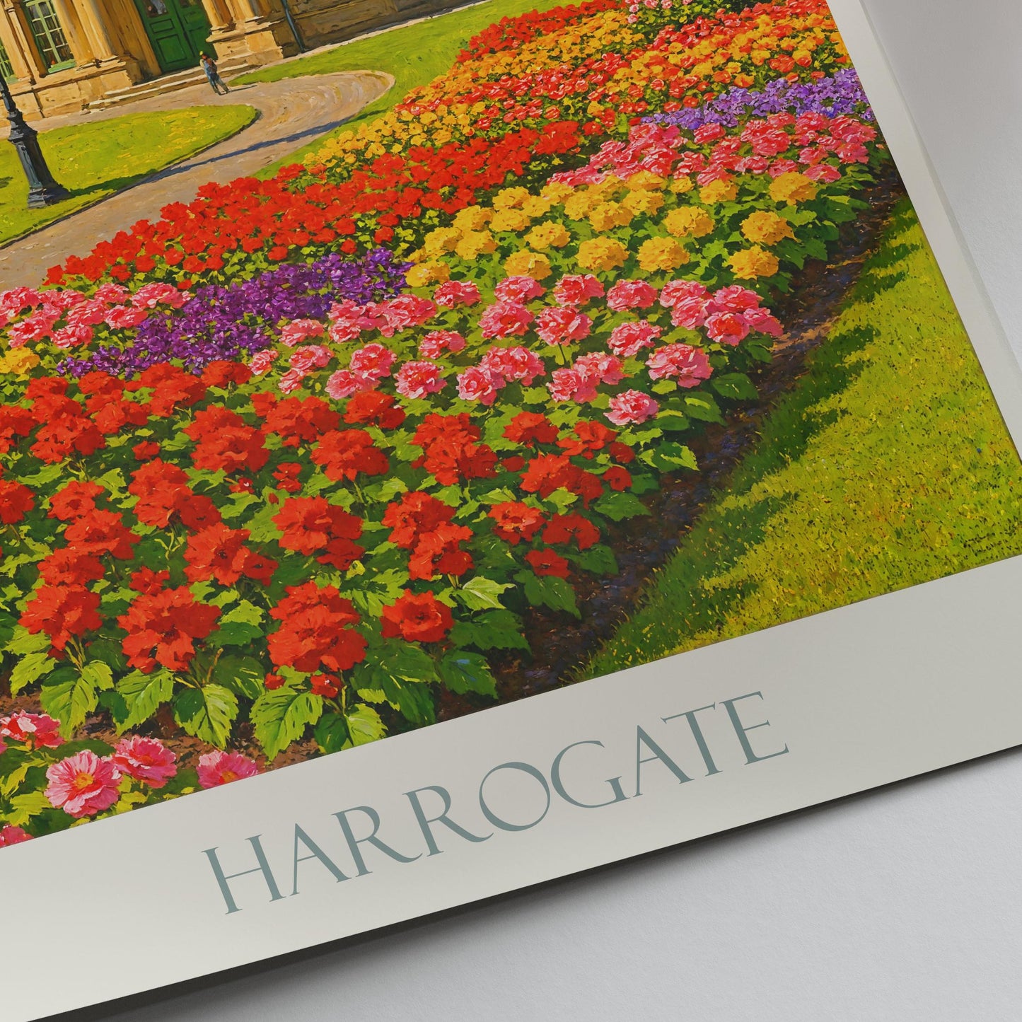 Harrogate Travel Print ~ Yorkshire Travel Poster |