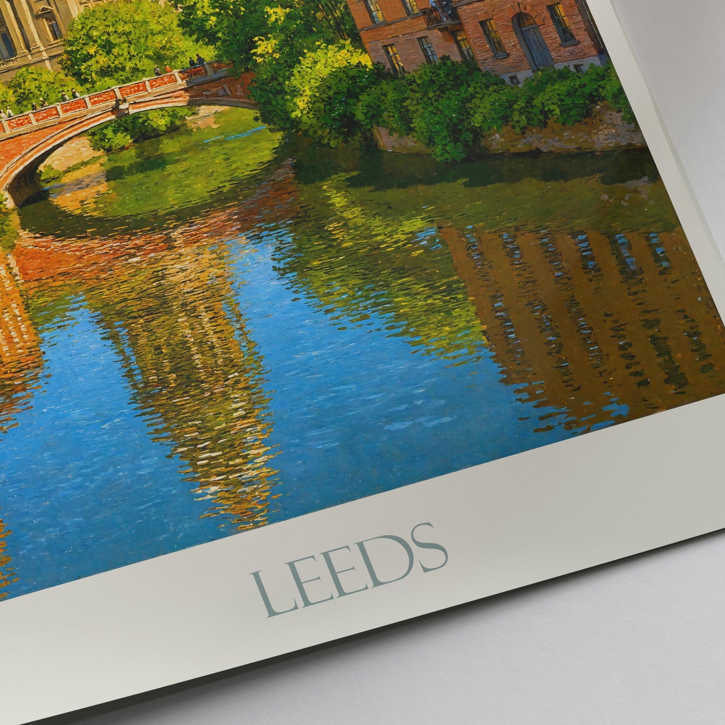 Leeds Travel Print ~ Yorkshire Travel Poster