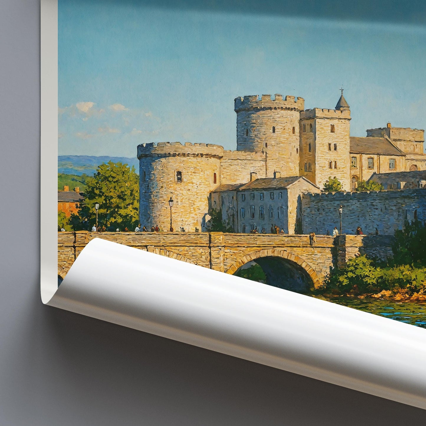 Limerick Travel Print ~ Ireland Travel Poster |