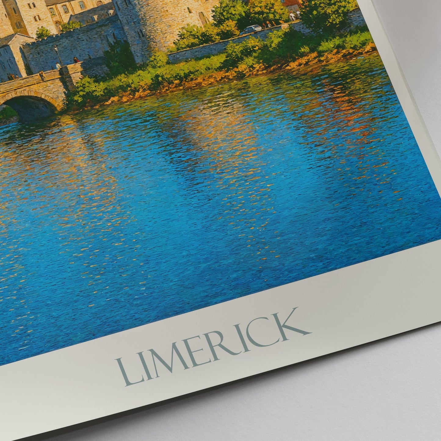 Limerick Travel Print ~ Ireland Travel Poster |