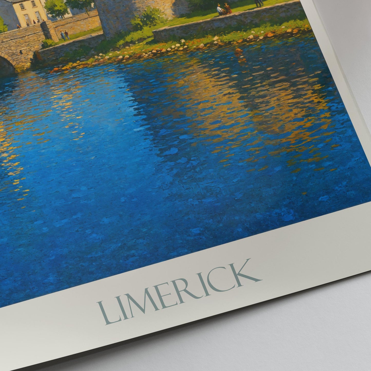 Limerick Travel Print ~ Ireland Travel Poster |