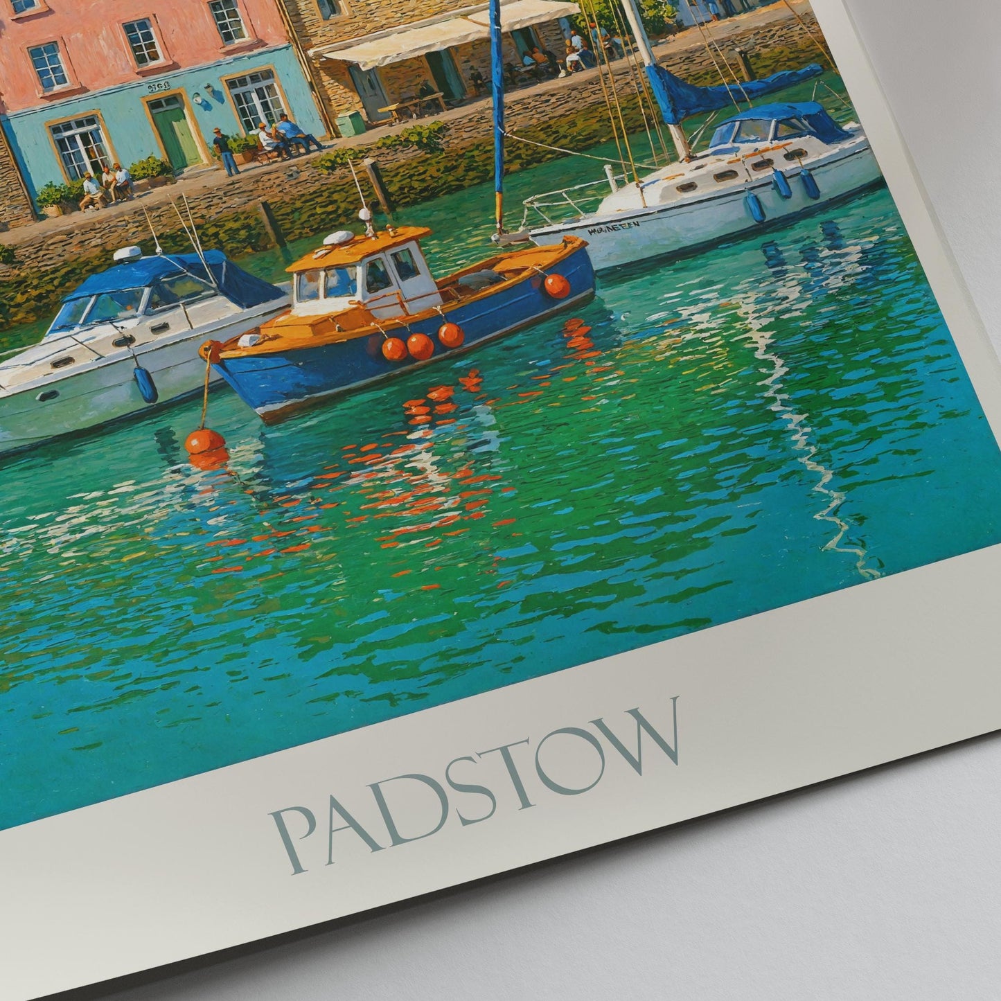 Padstow Travel Print ~ Cornwall Travel Poster |