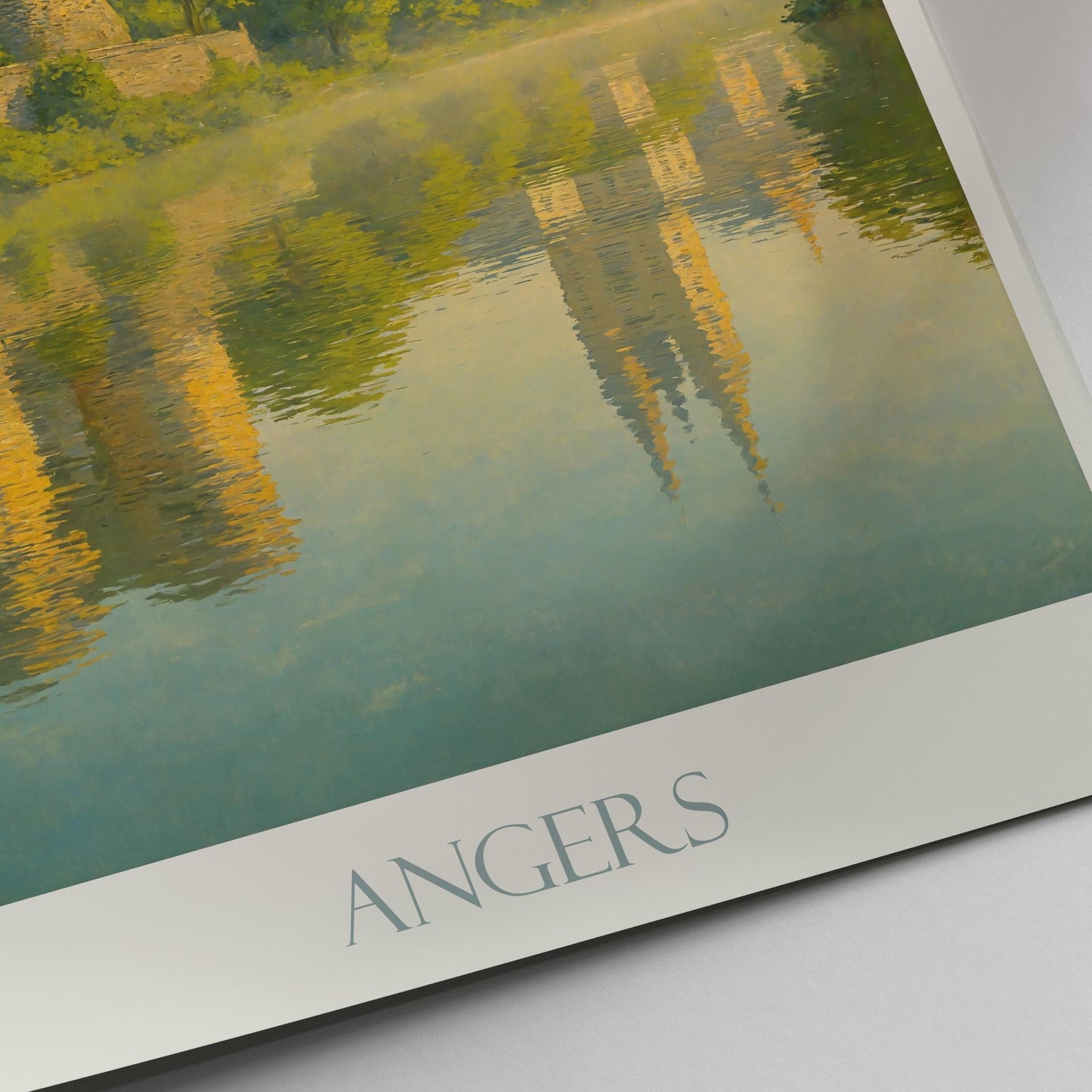 Angers Travel Print ~ France Travel Poster