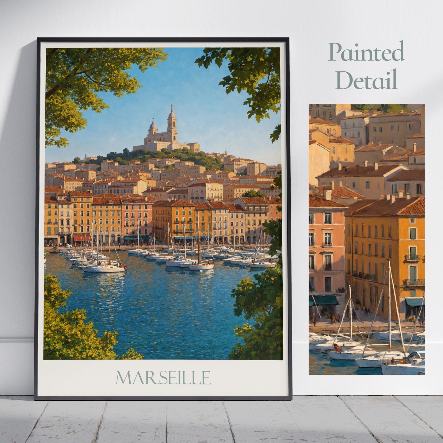 Marseille Travel Print ~ France Travel Poster