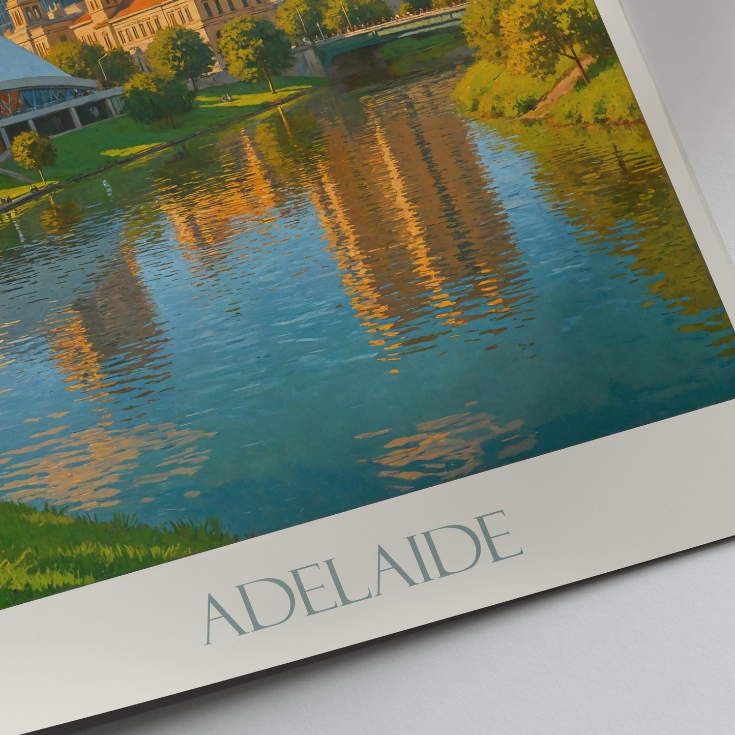 Adelaide Travel Print ~ Australia Travel Poster