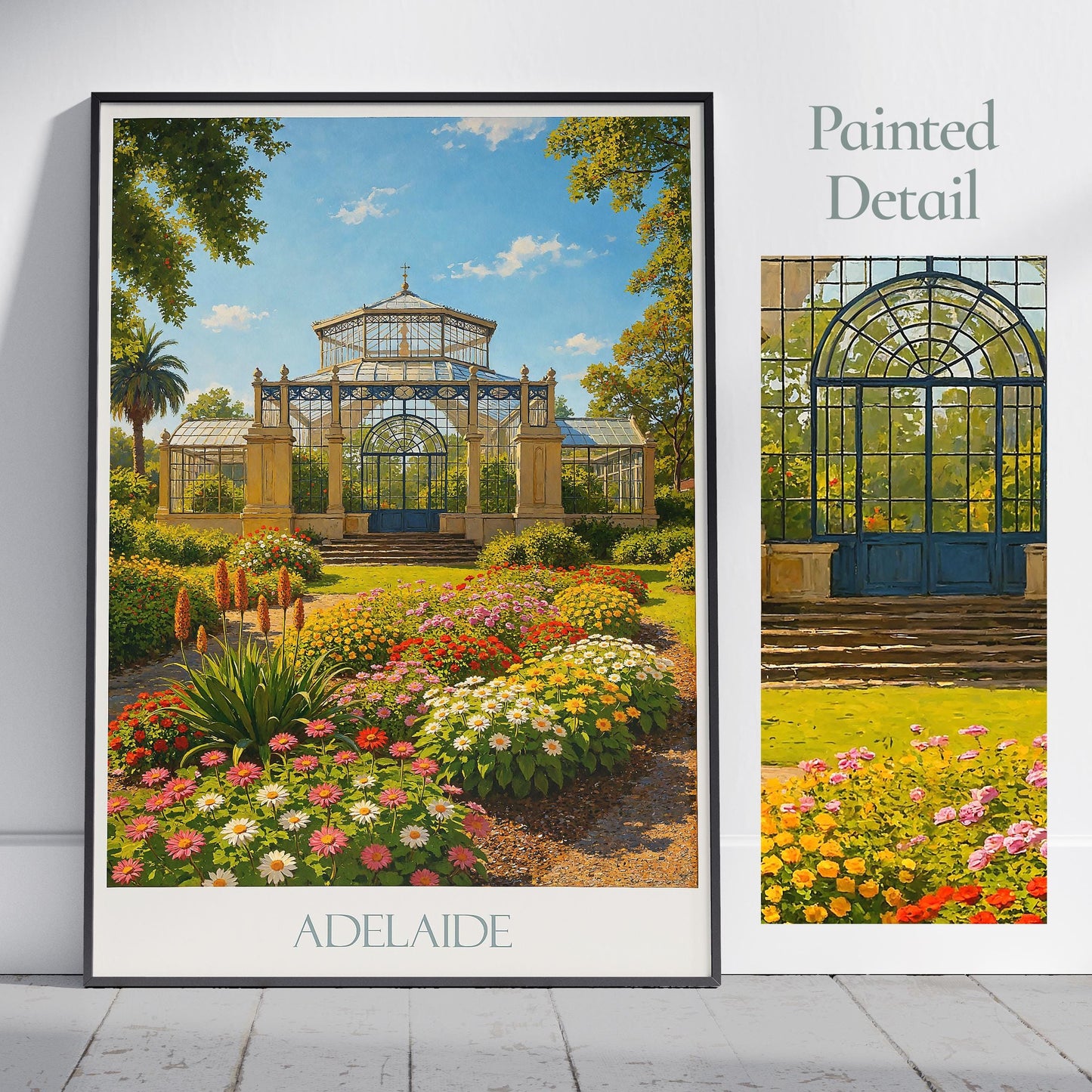 Adelaide Travel Print ~ Australia Travel Poster