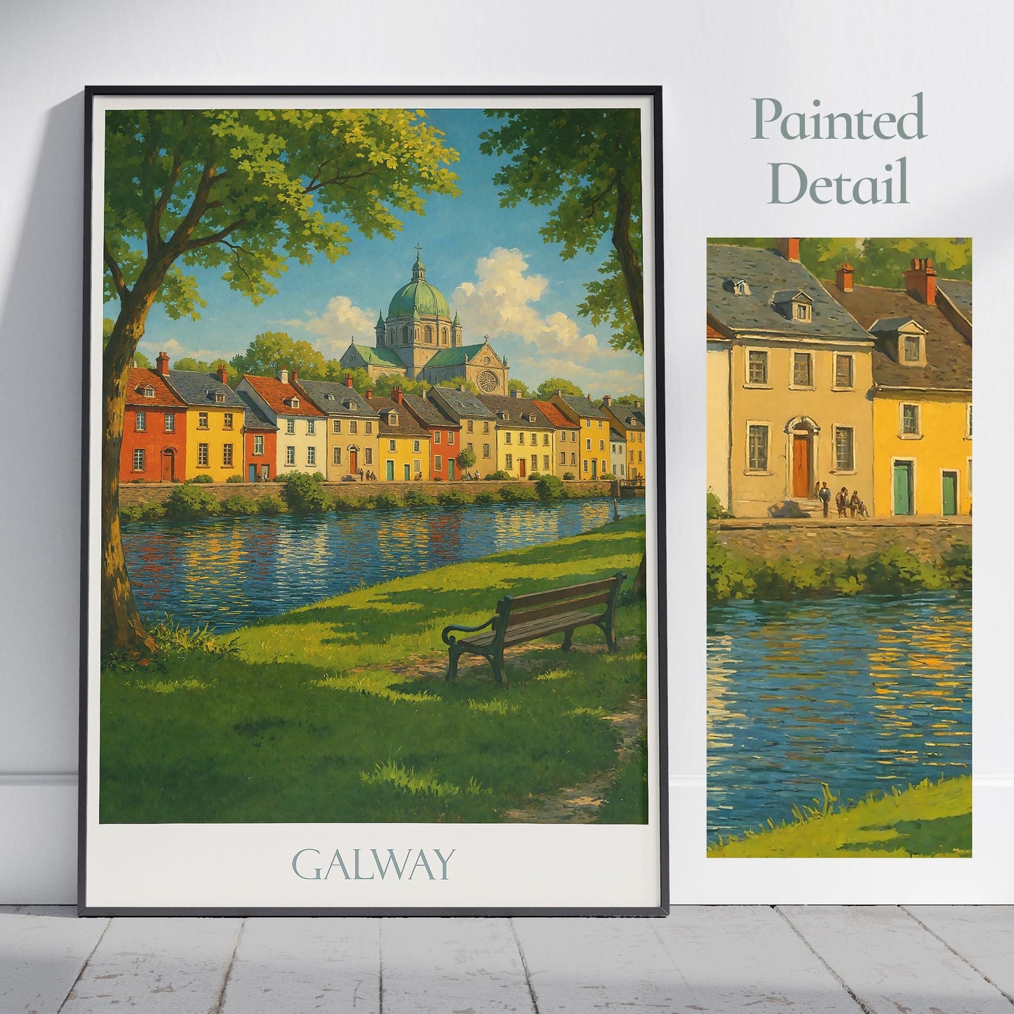 Galway Travel Print ~ Ireland Travel Poster |