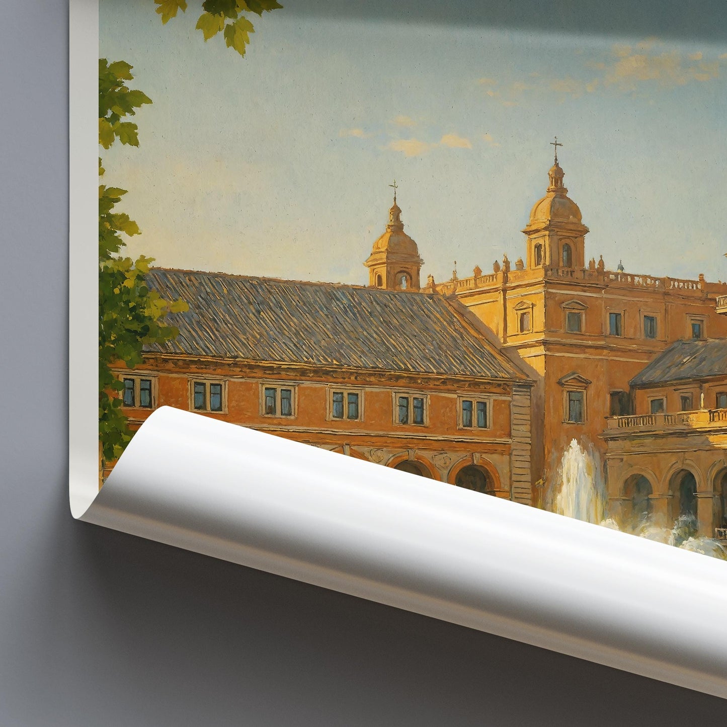 Seville Travel Print ~ Spain Travel Poster | Painted Wall Art Print & Home Decor | Framed Personalized Print | Vacation Travel Gift