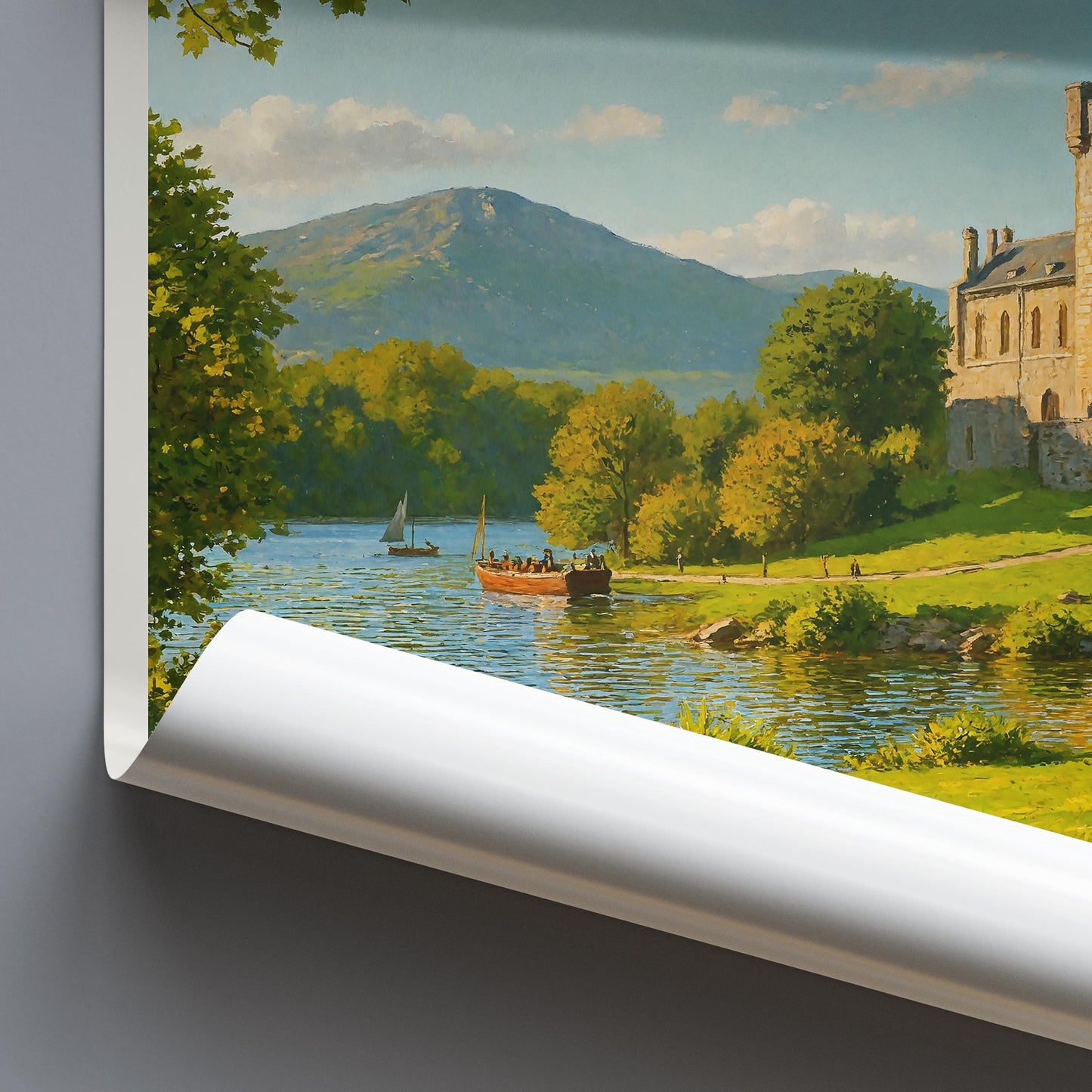Killarney Travel Print ~ Ireland Travel Poster |