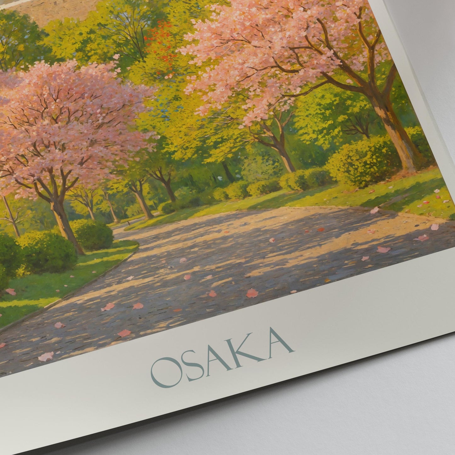 Osaka Travel Print ~ Japan Travel Poster