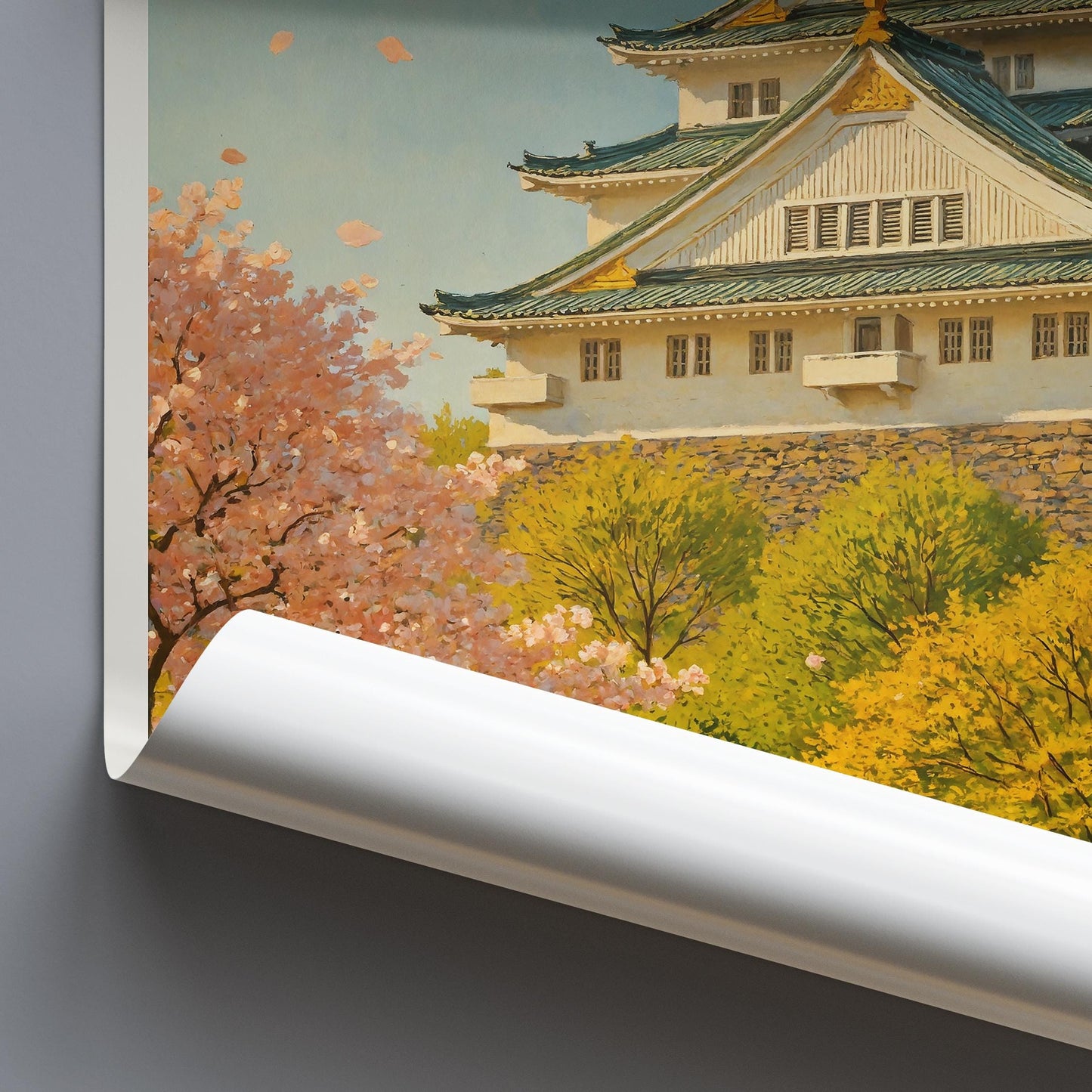 Osaka Travel Print ~ Japan Travel Poster