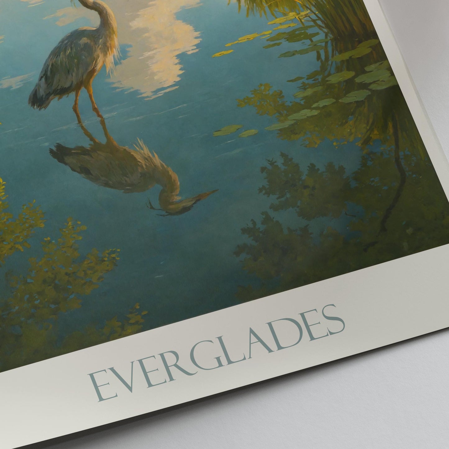 Everglades Travel Print ~ Florida Travel Poster