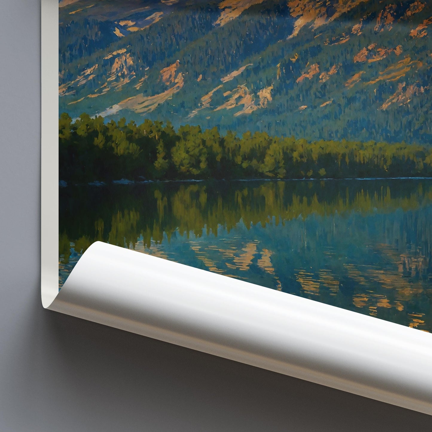 Grand Teton National Park Travel Print ~ Wyoming Travel Poster