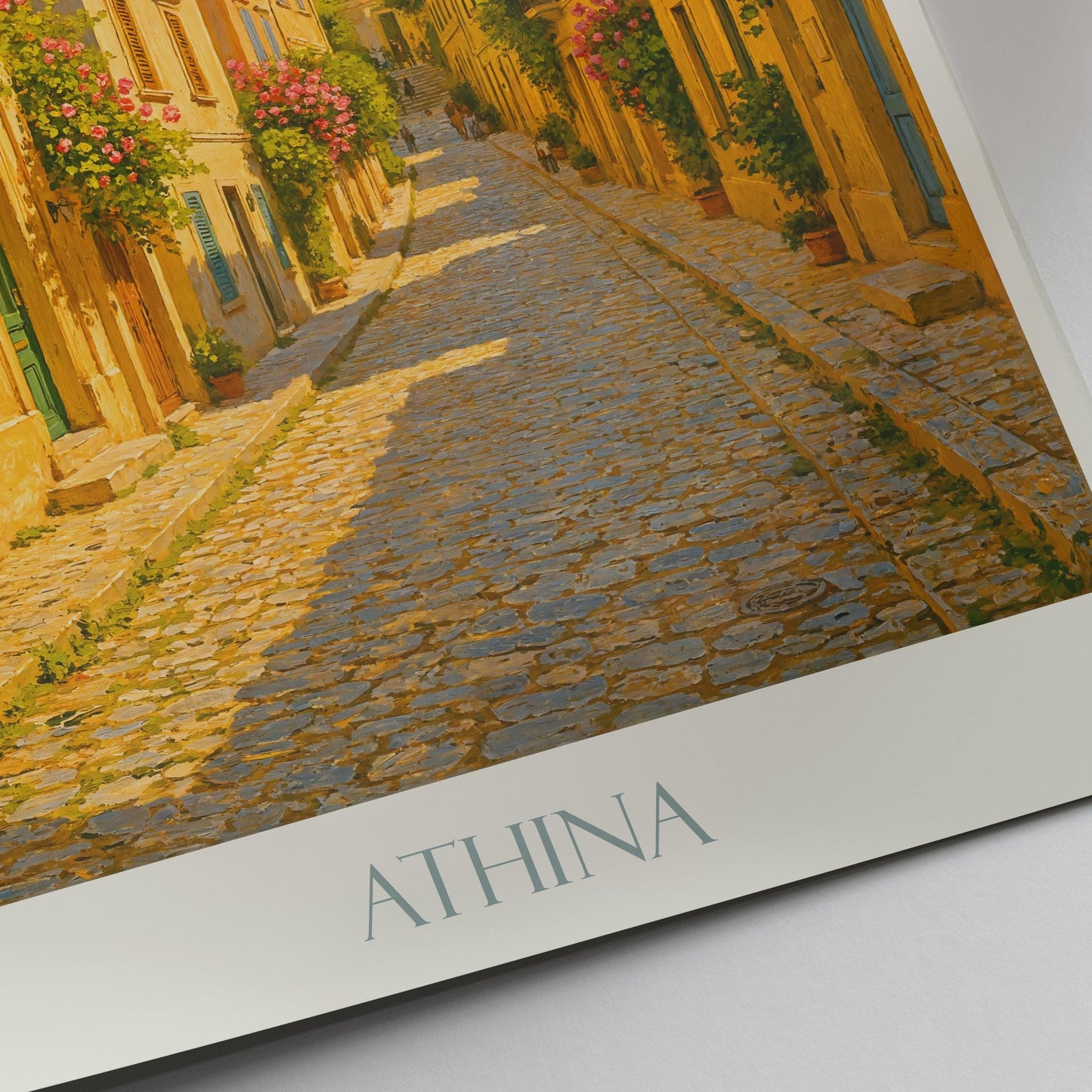 Athens Travel Print ~ Greece Travel Poster